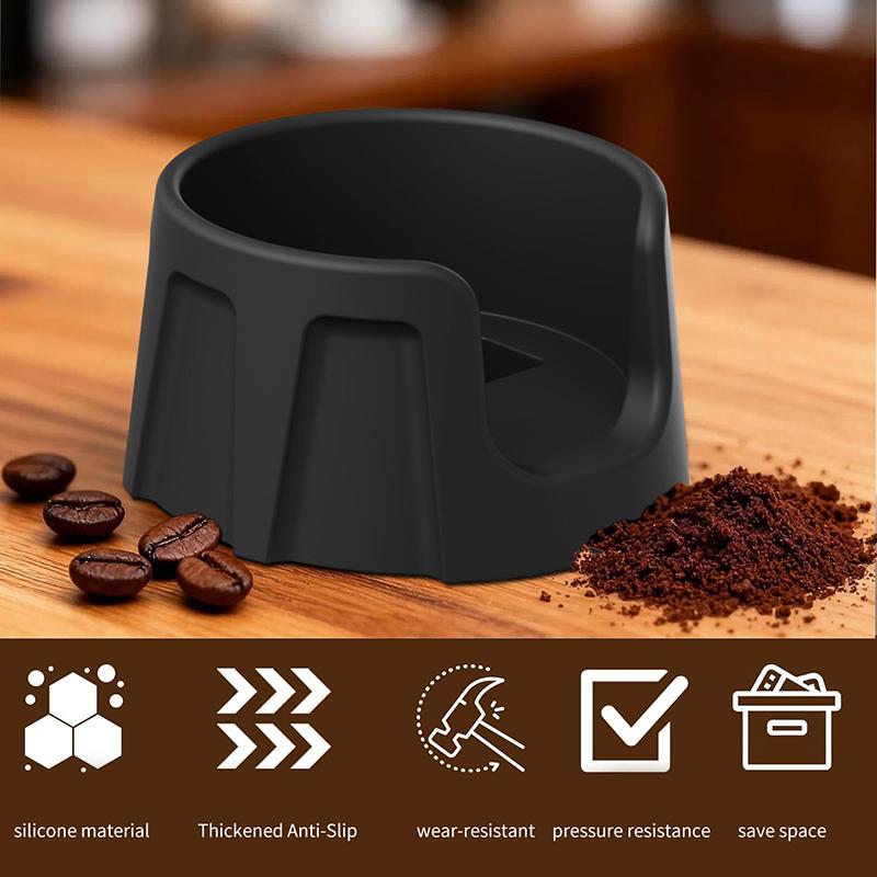 Home Barista - ที่วางพอร์ทาฟิลเตอร์สำหรับเครื่องชงกาแฟเอสเพรสโซ พร้อมแท่นแทมป์ อุปกรณ์บาริสต้า ใช้งานร่วมกับเครื่องชงกาแฟ เหมาะสำหรับร้านกาแฟและใช้ในบ้าน