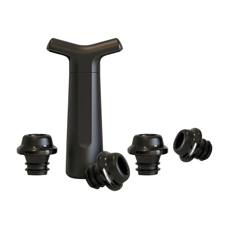Wine Preservation Pump - AEE4-ปั๊มสุญญากาศถนอมไวน์พร้อมจุกปิด, จุกปิดขวดไวน์, จุกปิดขวดแบบใช้ซ้ำได้, ช่วยให้ไวน์สดใหม่