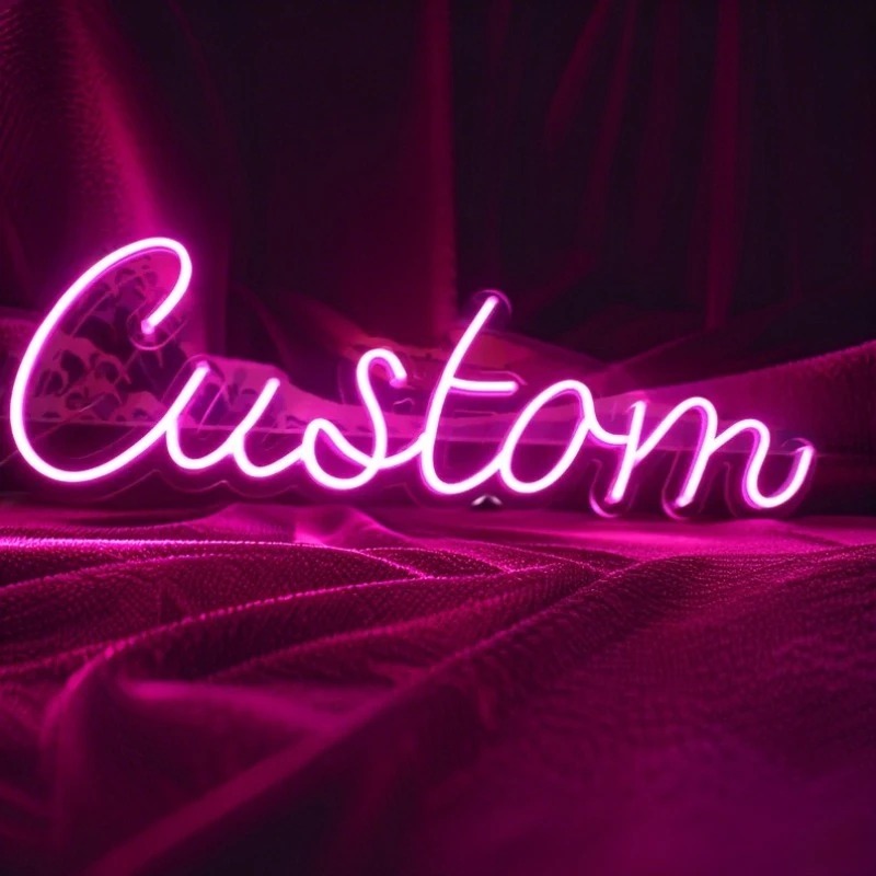 Home Bar Signs - Custom ชื่อป้ายนีออน - USB หรี่แสงได้ LED