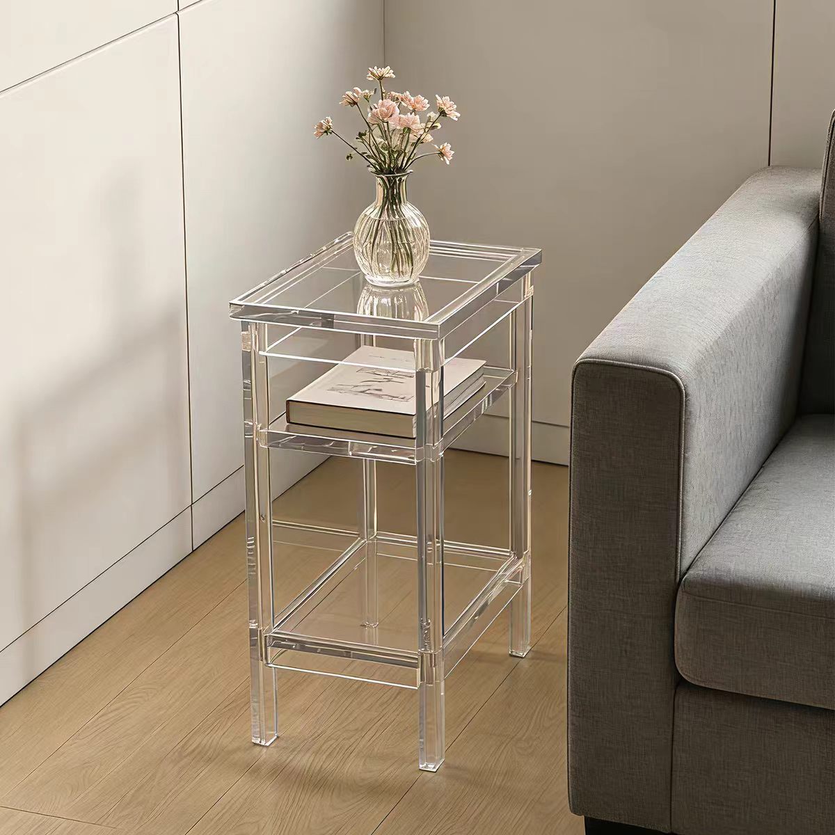 ตู้เก็บของข้างเตียงอะคริลิคหลา - Home Bar And Cabinet บทวิจารณ์และราคา
