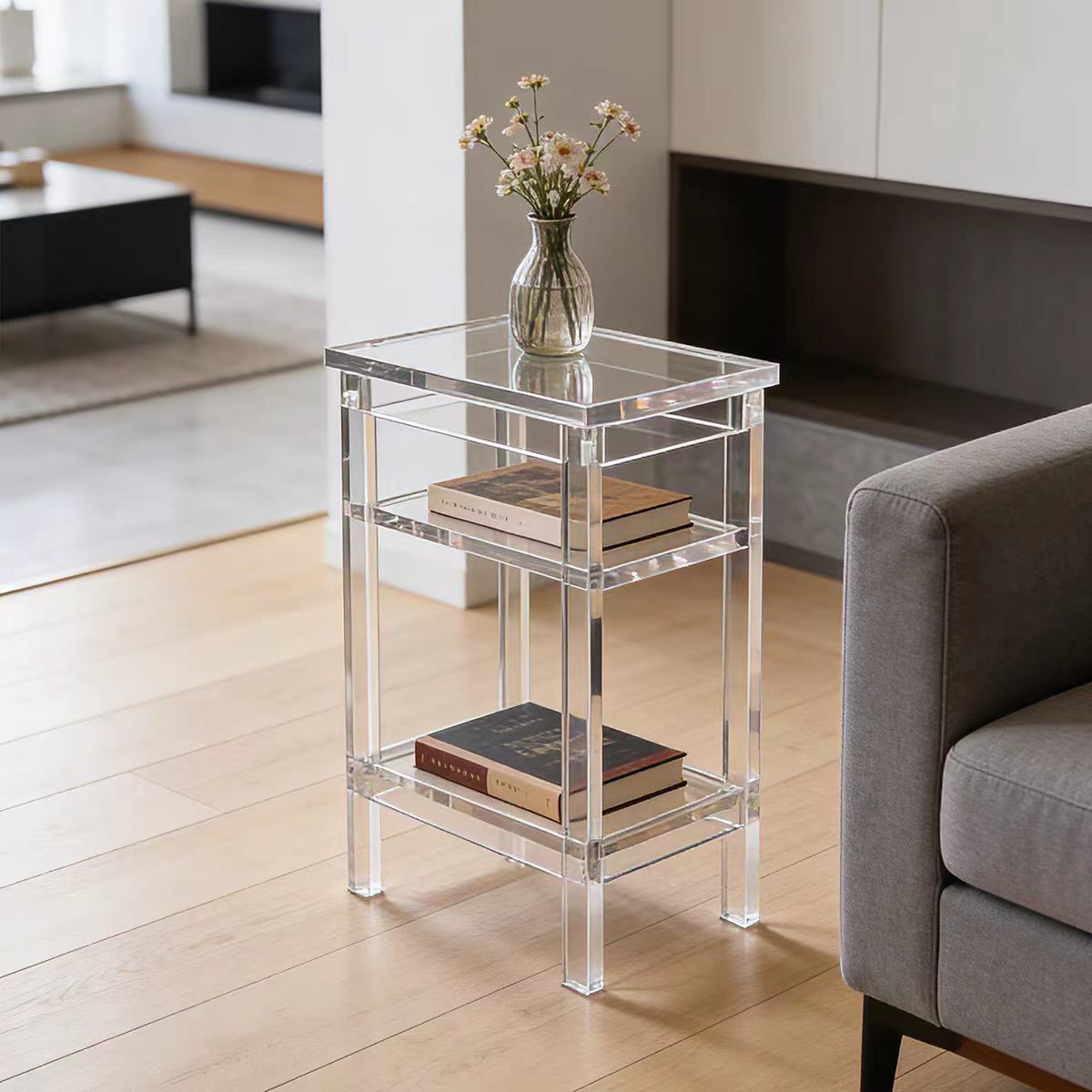 ตู้เก็บของข้างเตียงอะคริลิคหลา - Home Bar And Cabinet บทวิจารณ์และราคา
