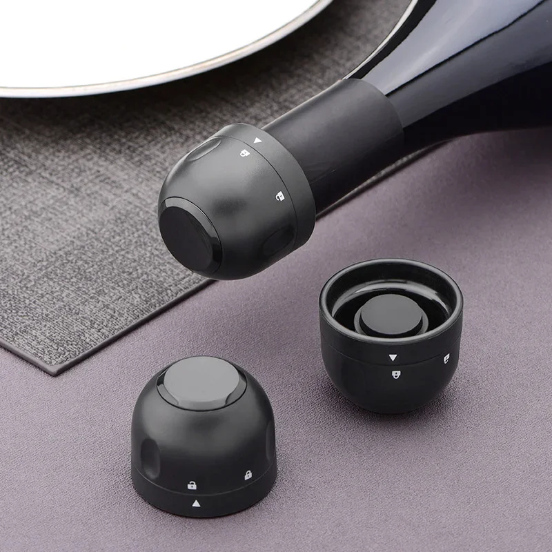 1-5 ชิ้น จุกปิดขวดไวน์แบบสุญญา - Wine Preservation Pump บทวิจารณ์และราคา
