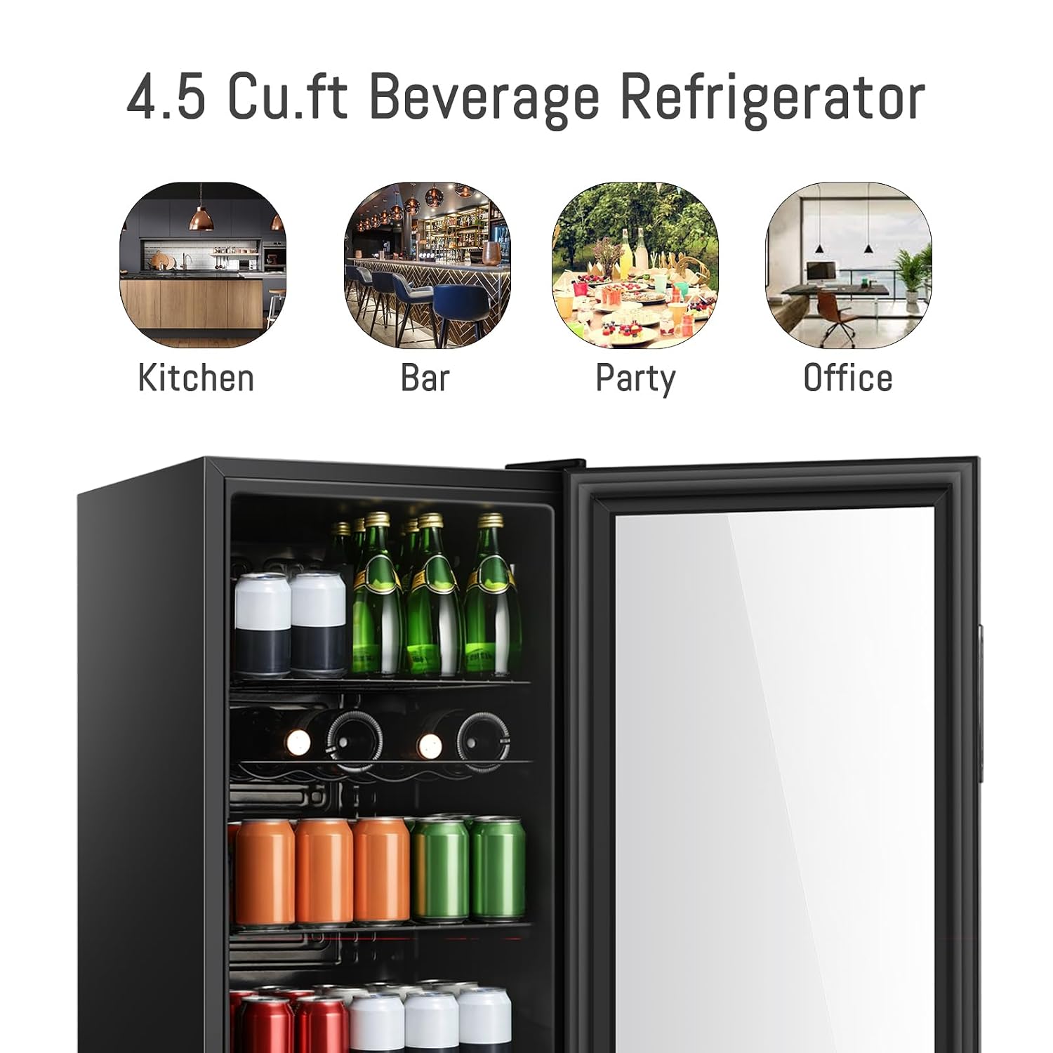 ตู้เย็นเครื่องดื่มขนาด 4.5 คิว - Home Bar And Fridge บทวิจารณ์และราคา
