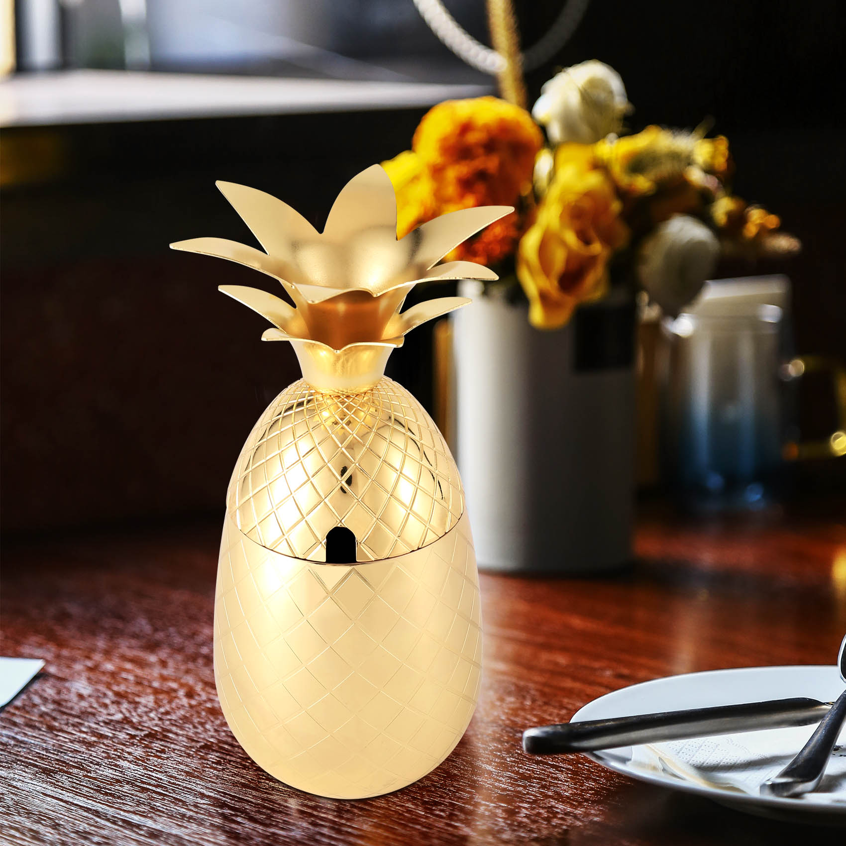 แก้วค็อกเทลสับปะรด ABLA แก้วโล - Home Bar And Restaurant บทวิจารณ์และราคา