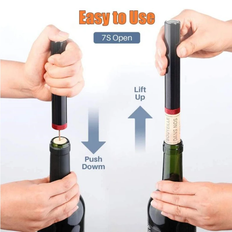ที่เปิดขวดไวน์แบบปั๊มลม ที่เปิ - Wine Preservation Pump บทวิจารณ์และราคา