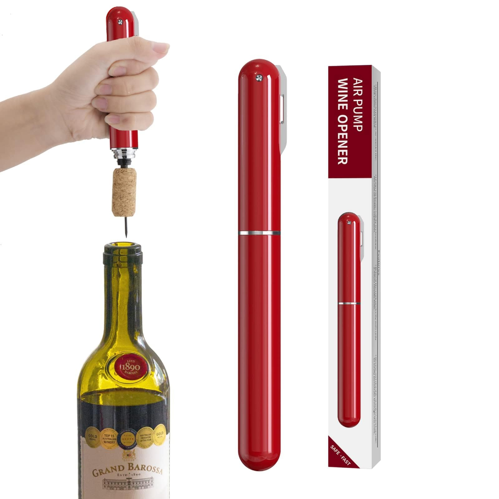 ที่เปิดขวดไวน์แบบใช้มือพร้อมที - Wine Preservation Pump บทวิจารณ์และราคา