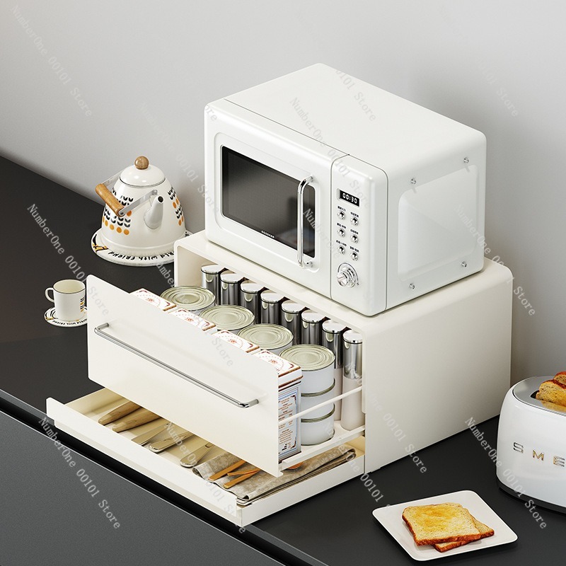 ชั้นวางของในครัวสำหรับไมโครเวฟ - Home Bar And Cabinet บทวิจารณ์และราคา