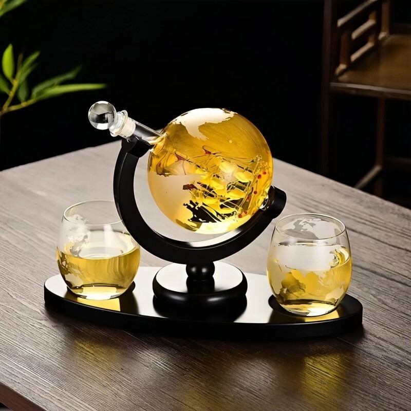 ชุดขวดไวน์ทรงกลมตกแต่งพร้อมขาต - Home Bar Stand บทวิจารณ์และราคา