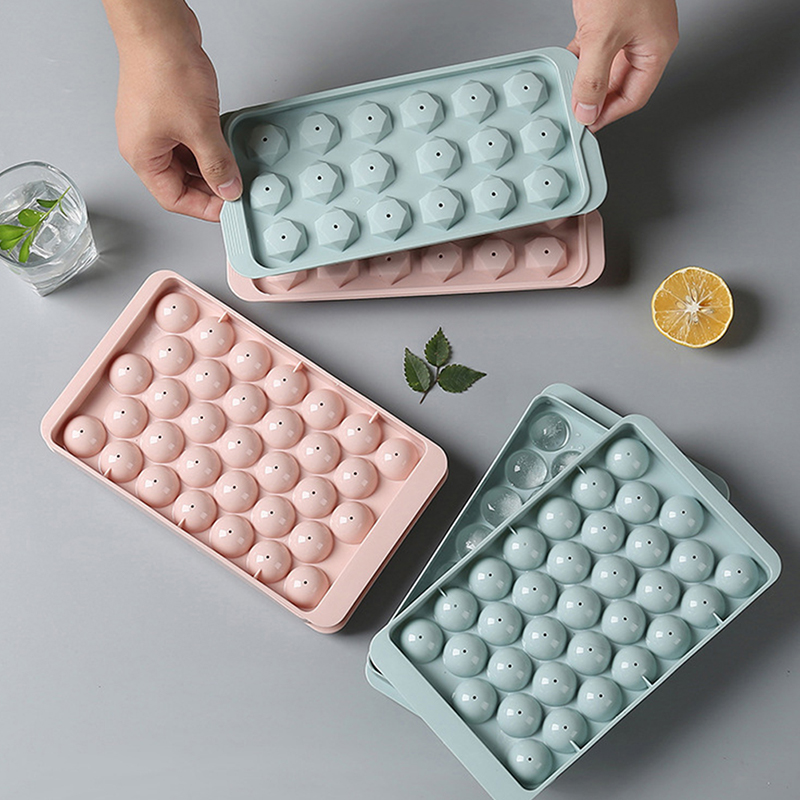 ถาดทรงกลม 3 มิติ พร้อมฝาปิด 1  - Ice Mold Sphere บทวิจารณ์และราคา