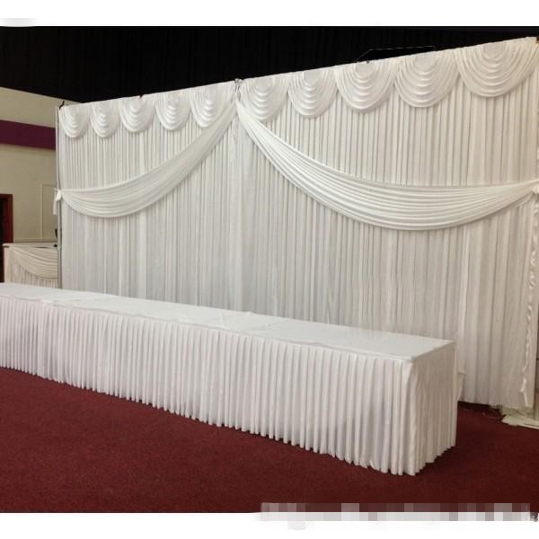 Customade ซาตินงานแต่งงานฉากหล - Home Bargains บทวิจารณ์และราคา