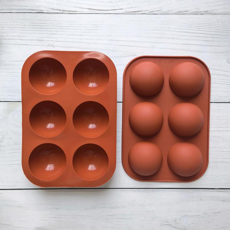 แม่พิมพ์ซิลิโคนทรงครึ่งวงกลม 6 - Ice Mold Sphere บทวิจารณ์และราคา