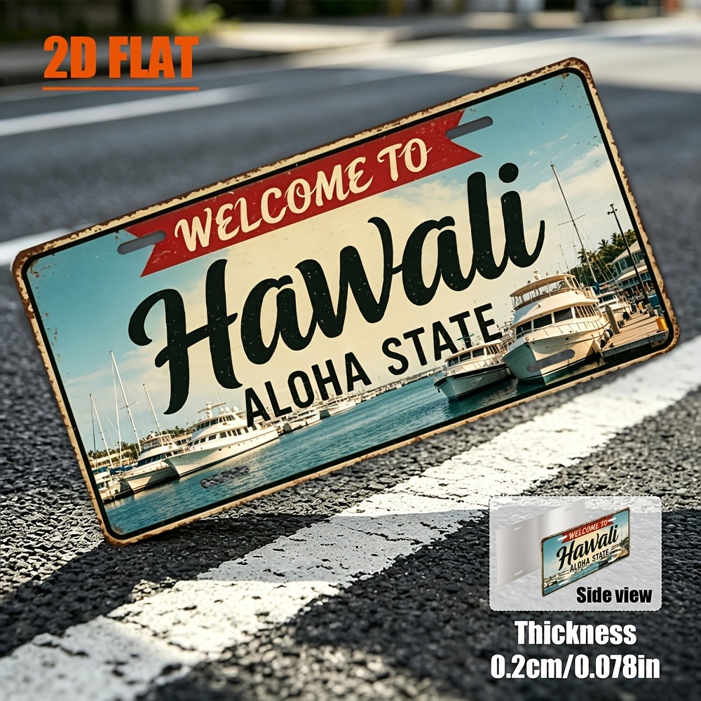 ป้ายฮาวายแบบเรโทร 2 มิติ ปรับแ - Home Bar Signs บทวิจารณ์และราคา