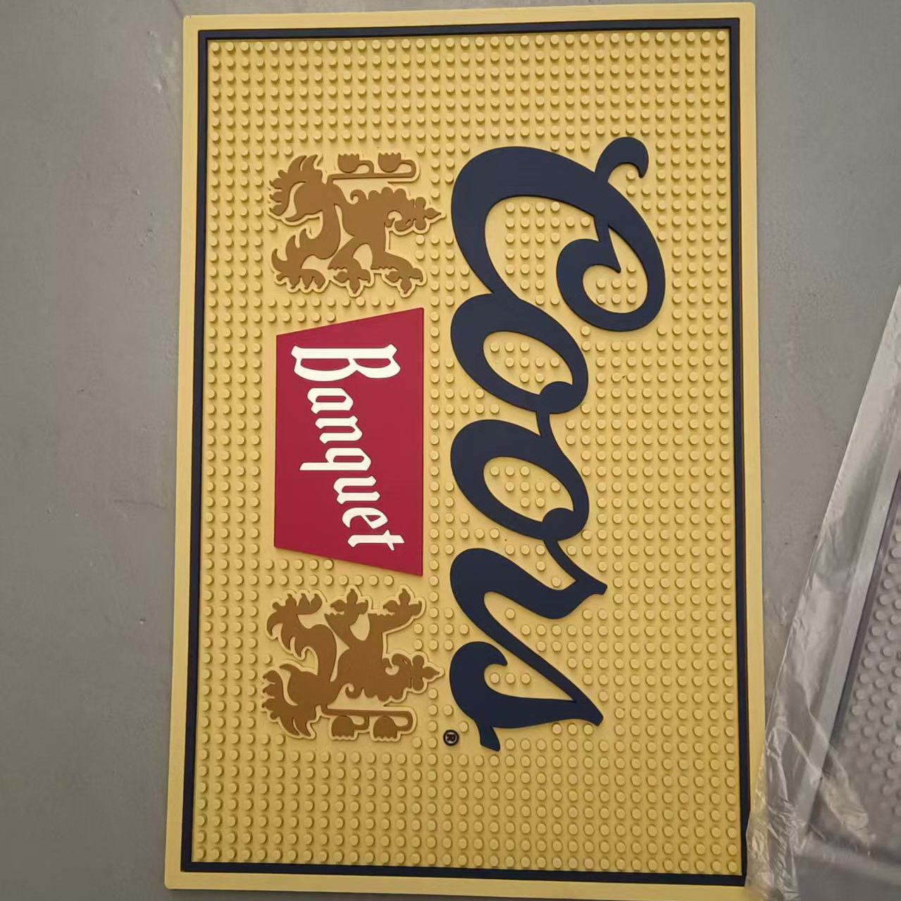 แผ่นรองบาร์สำหรับวางบนเคาน์เตอ - Bar Mat Rubber บทวิจารณ์และราคา