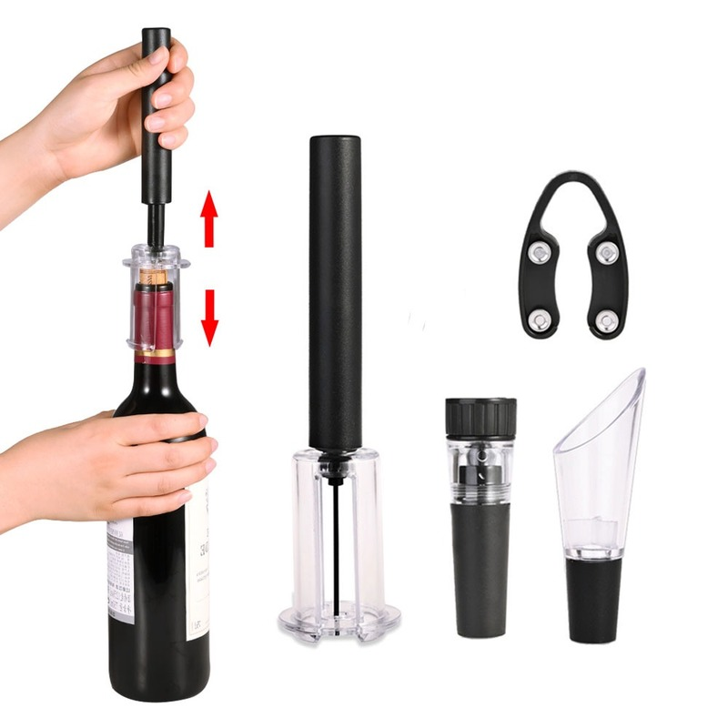 Air ปั๊มที่เปิดขวดไวน์ความดันอ - Wine Preservation Pump บทวิจารณ์และราคา